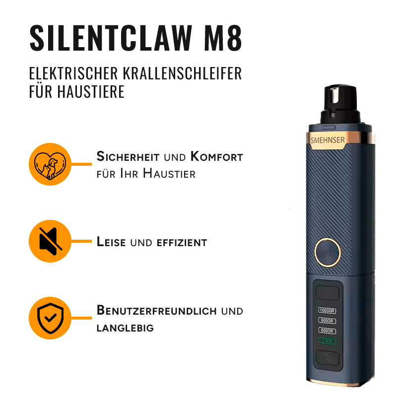 SilentClaw – Elektrischer Krallen Schleifer für Haustiere - Furrizo Store